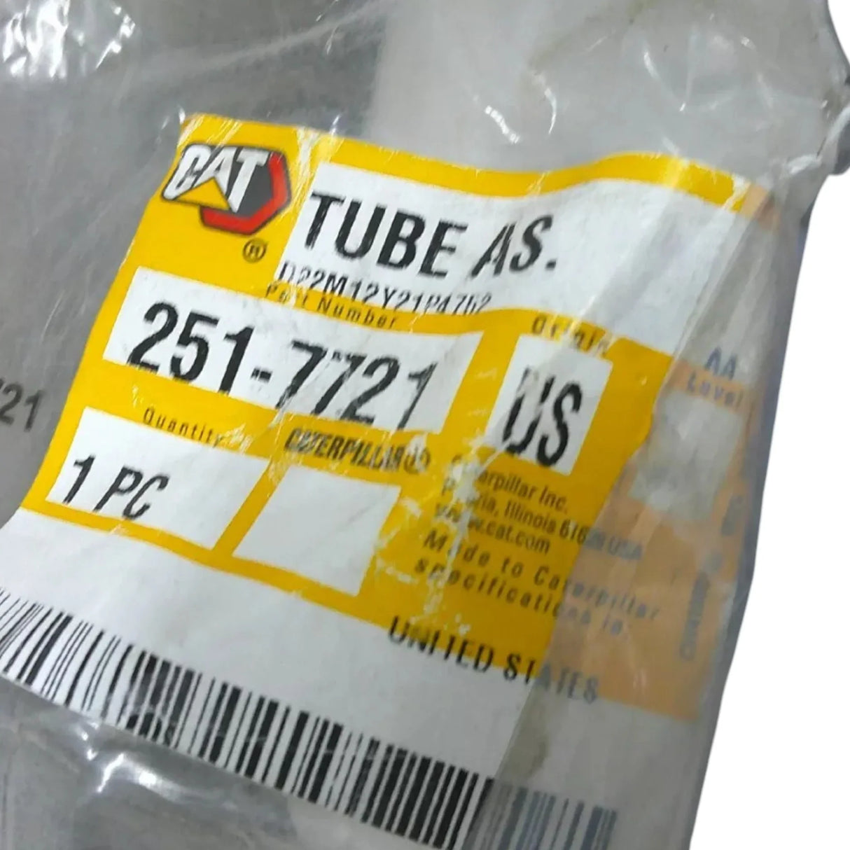 251-7721 Caterpillar Tube As - Truck To Trailer