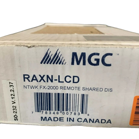 RAXN-LCD MGC Network Remote Annunciator Panel FX-2000