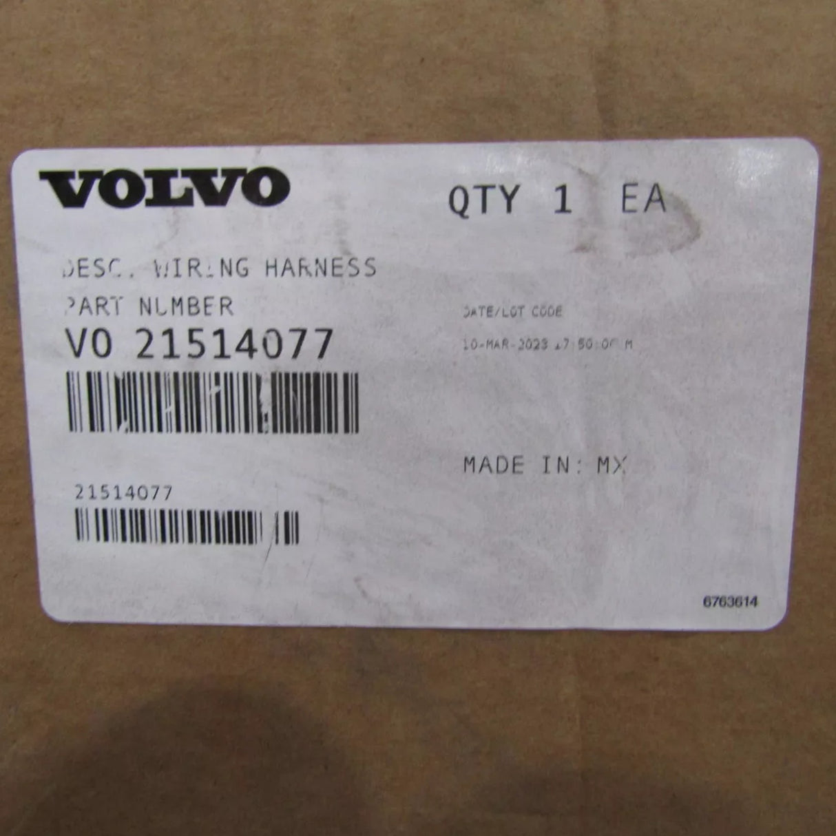 21514077 Genuine Volvo Engine Wiring Harness