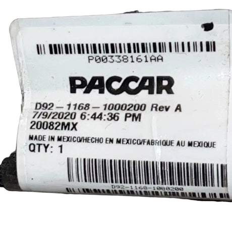 D92-1168-1000200 Genuine Paccar Fuel System Wiring Harness - Truck To Trailer
