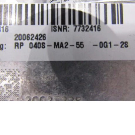 040S-MA2-55-0G1-2S Wittenstein Servo Gearbox - Truck To Trailer