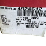 4924612 Genuine Cummins Pressure Relief Valve