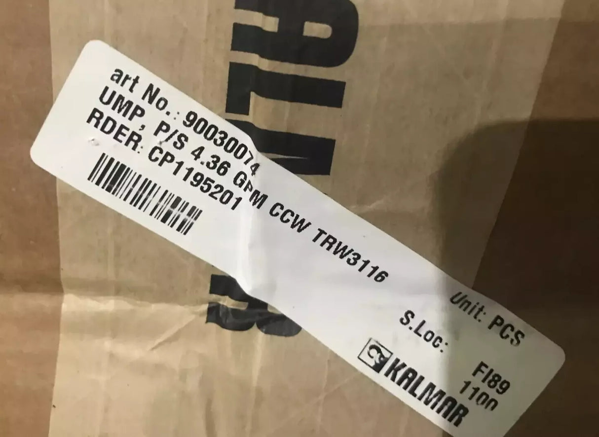 90030074 Genuine Kalmar Ottawa Hydraulic Pump
