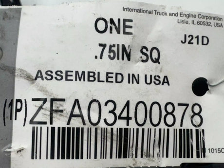 ZFA03400878 Genuine International Right Mud Flap Arm Bracket