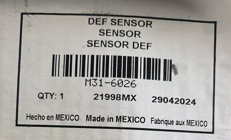 M31-6026 Genuine Peterbilt DEF Sensor