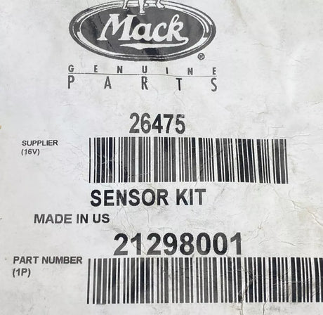 21298001 Genuine Mack Exhaust Temperature Sensor