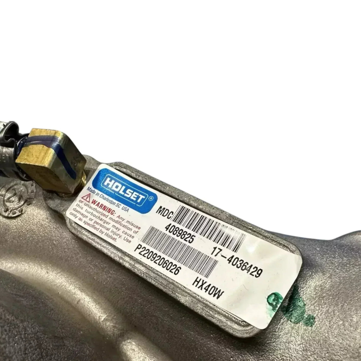 4036429 Genuine Cummins Turbocharger HX40W - Truck To Trailer