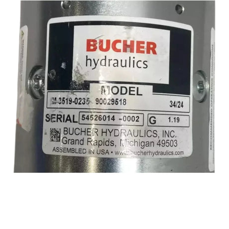 90029518 Genuine Bucher Hydraulic Pump - Truck To Trailer