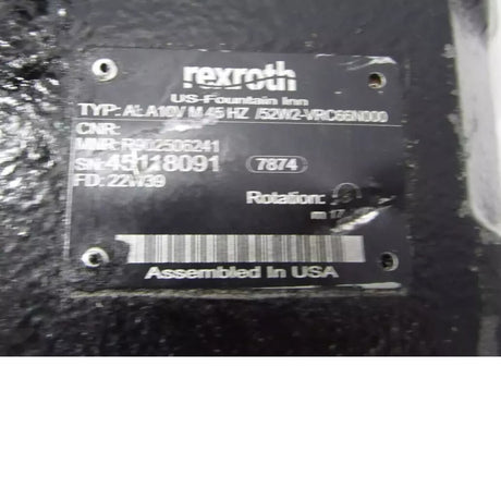 R902506241 Genuine Rexroth Hydraulic Dual Motor