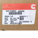 2880206 Genuine Cummins Tube Connector Elbow - Truck To Trailer