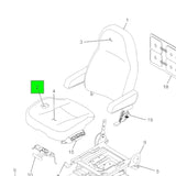 2599487C1 Genuine International Seat Cushion Assembly - Truck To Trailer