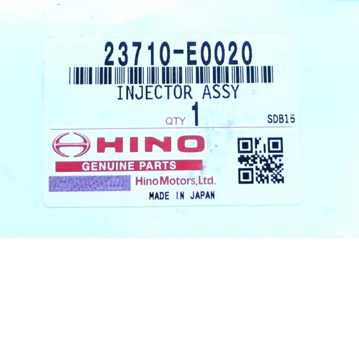 23710-E0020 Genuine Hino Injector Assembly - Truck To Trailer