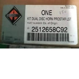 2512658C91 Genuine International Dual Disc Horn Kit - Truck To Trailer