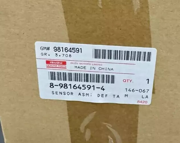 8-98164591-4 Genuine Isuzu DEF Sensor