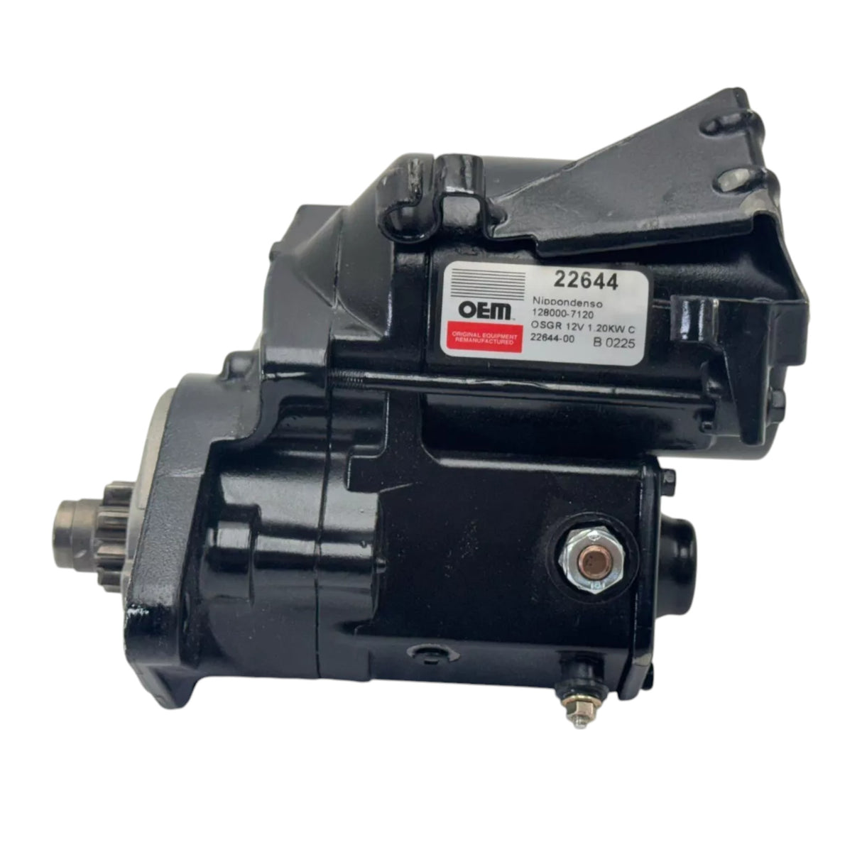 128000-7120 Genuine Isuzu Starter 12V 1,20 KW