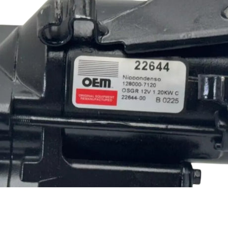 128000-7120 Genuine Isuzu Starter 12V 1,20 KW