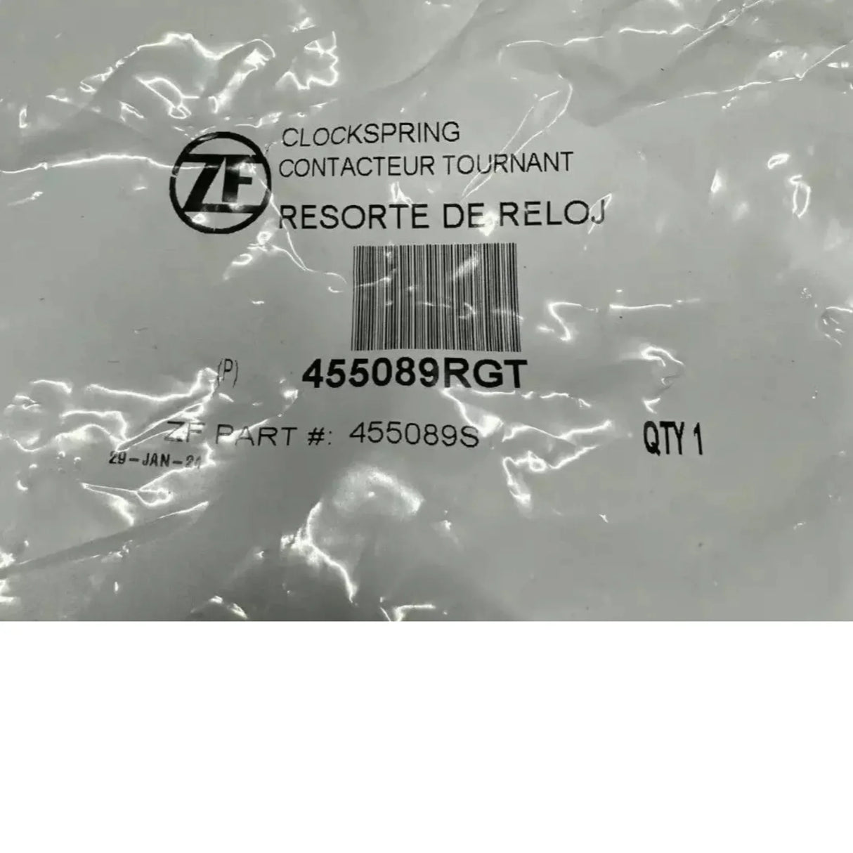 455089RGT Genuine Peterbilt Clock Spring - Truck To Trailer