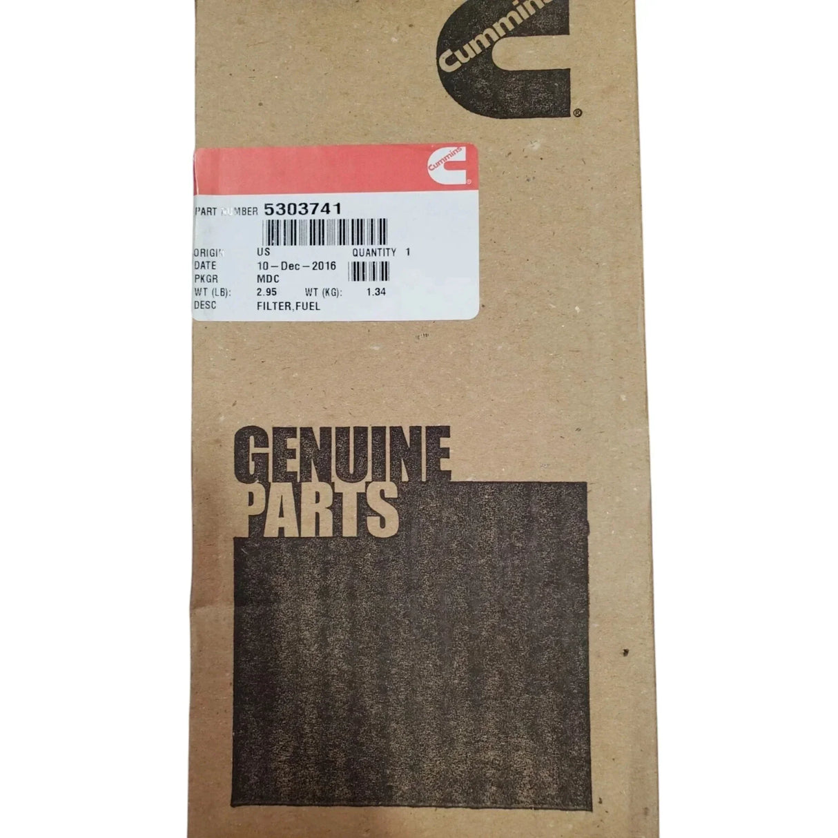 5304210 Genuine Cummins Fuel Filter - Truck To Trailer