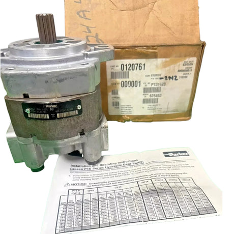0120761 Genuine Parker Hydraulic Gear Pump - Truck To Trailer