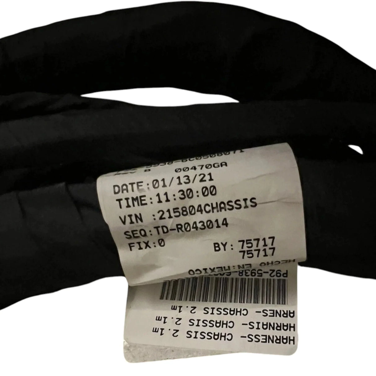 P92-5938-6C0508071 Genuine Paccar Chassis Harness - Truck To Trailer