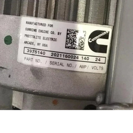 3975140RX Genuine Cummins Alternator 24V 140A - Truck To Trailer