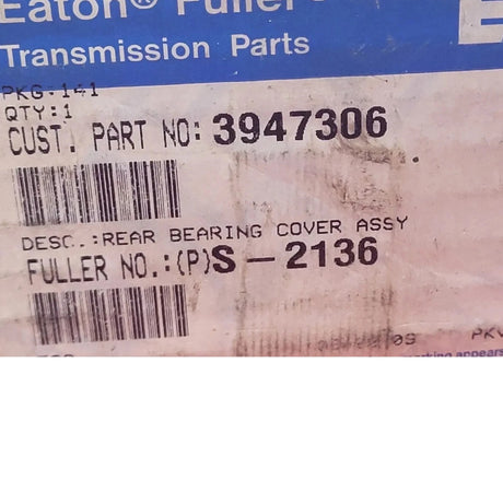 S-2136 Genuine Eaton Rear Bearing Cover Assembly - Truck To Trailer