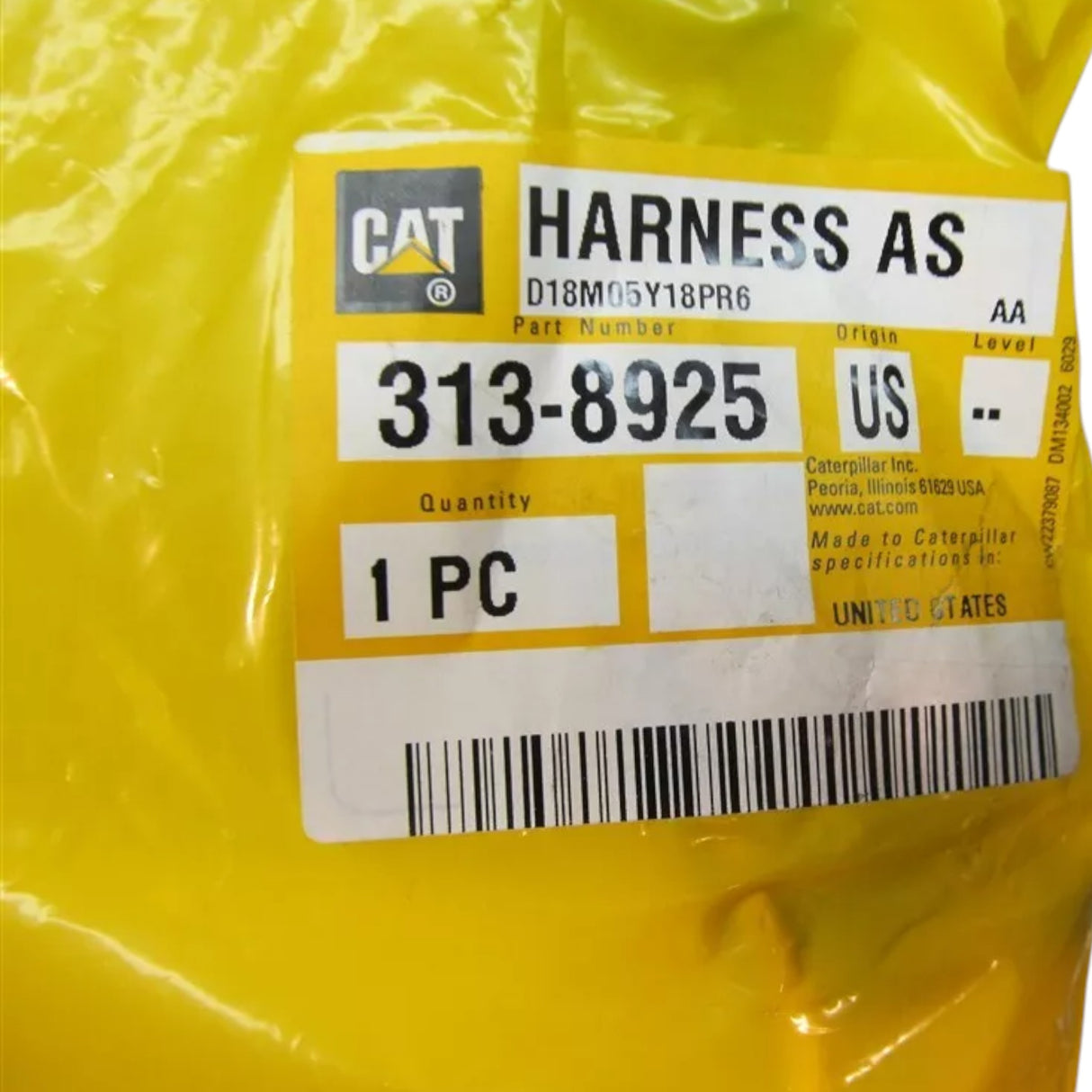 313-8925 Genuine Caterpillar Harness