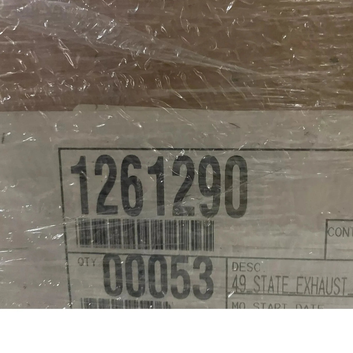 1261290 Genuine Polaris MUFFLER ASM,FRT,49ST 1261290 - Truck To Trailer