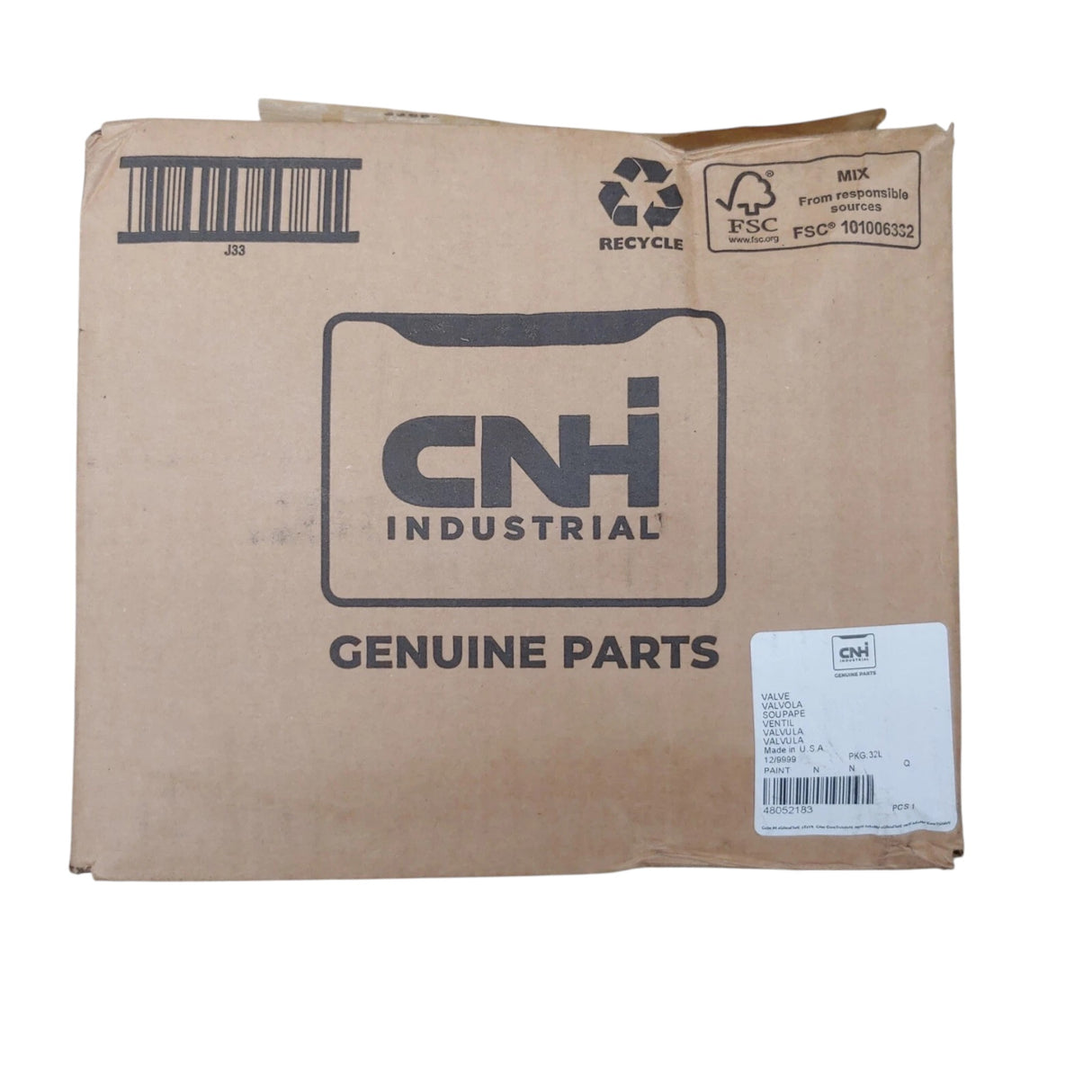 48052183 Genuine CNH Valve