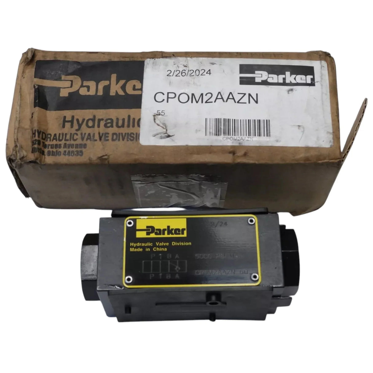 CPOM2AAZN Parker Hydraulic Check Valve - Truck To Trailer