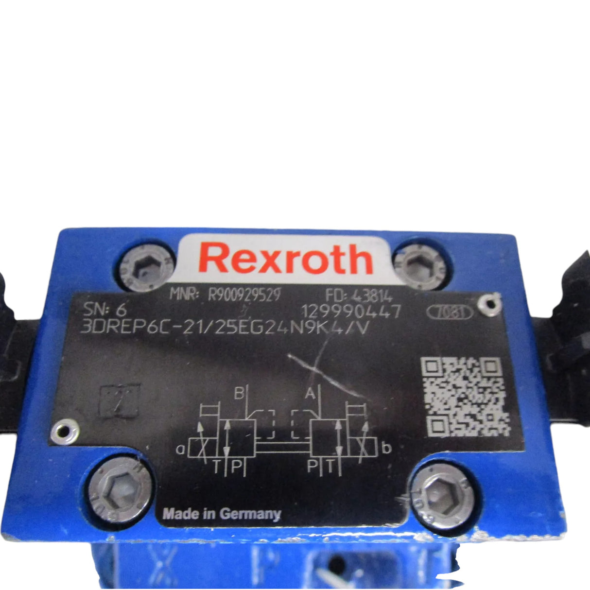 R900929529 Rexroth Pressure Reducing Valve 3DREP6C-2X/25EG24N9K4/V