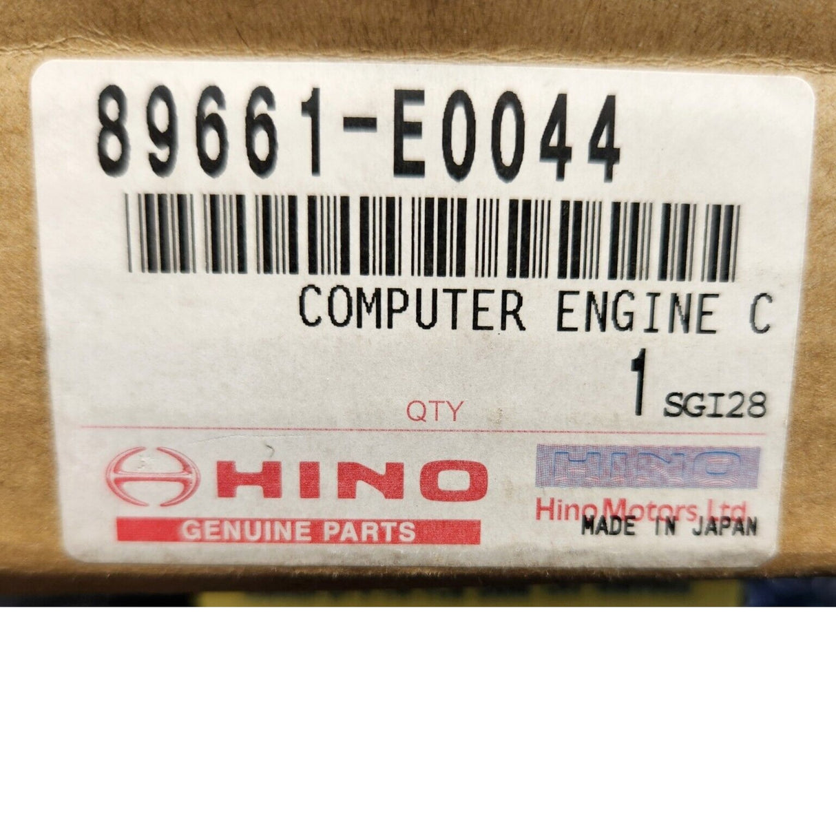 89661-E0044 Genuine Hino ECM Engine Control Module.