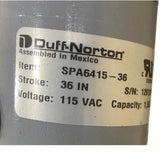SPA6415-36 Duff-Norton Electric Linear Actuator 115V