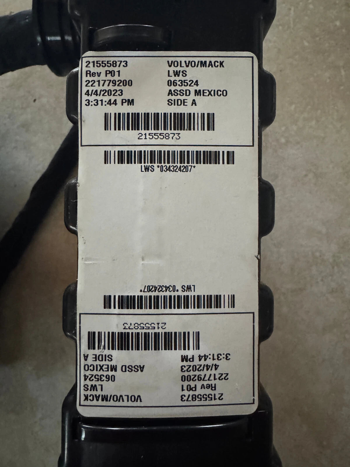 21555873 Genuine Mack Wiring Harness