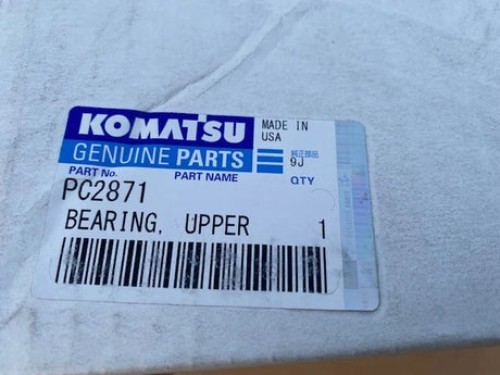 PC2871 Genuine Komatsu Bearing Upper