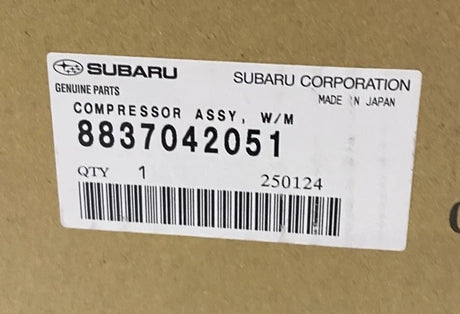 8837042051 Genuine Denso A/C Compressor Assembly