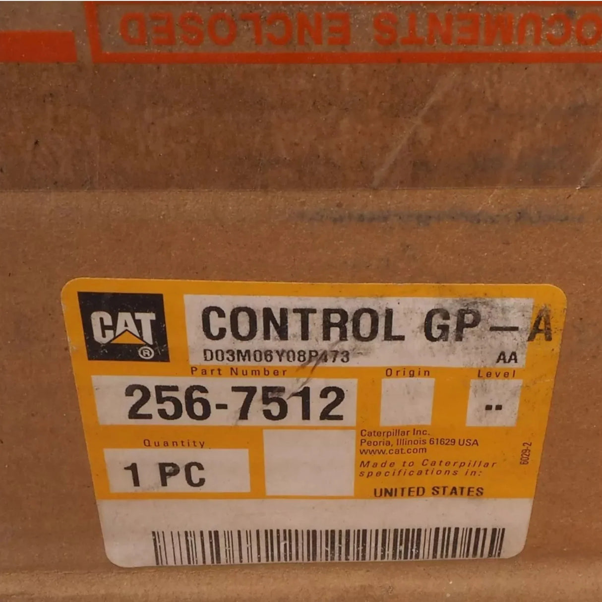 256-7512 CAT Control GP-A - Truck To Trailer