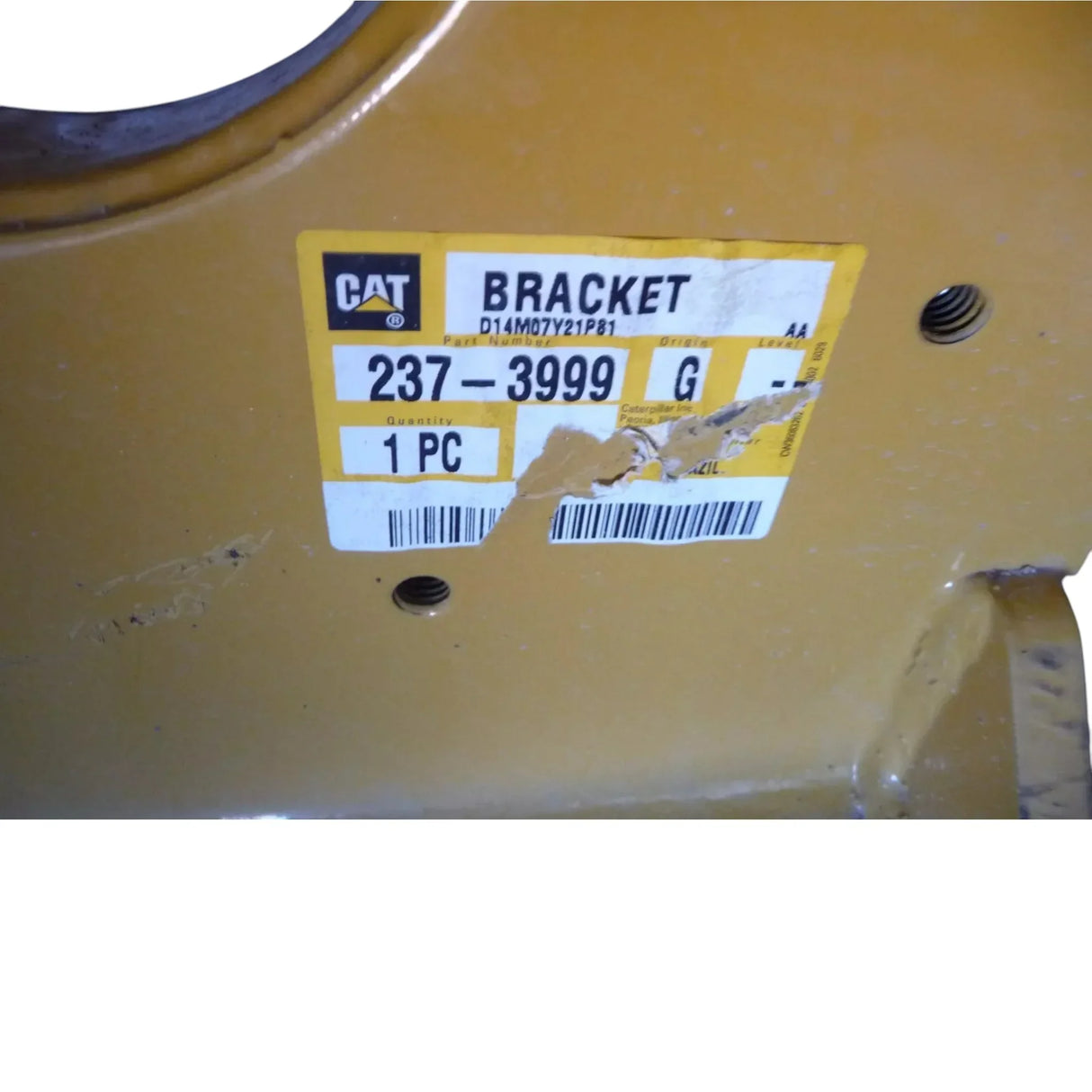 237-3999 CAT Bracket - Truck To Trailer