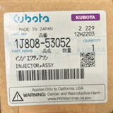1J808-53052 Kubota Fuel Injector