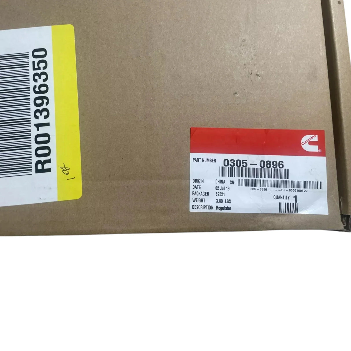 0305-0896 Genuine Cummins Voltage Regulator - Truck To Trailer