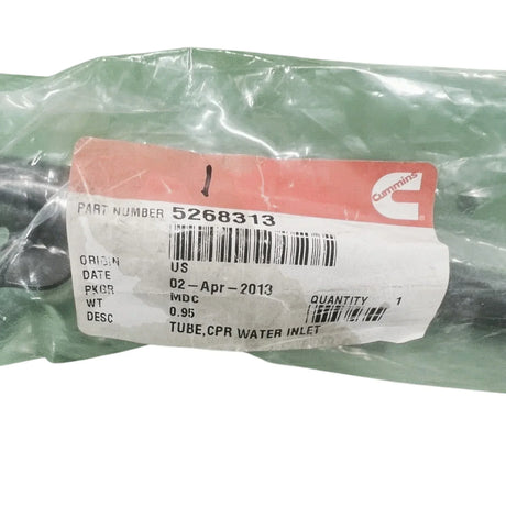 4988861 Genuine Cummins Compressor Water Inlet Tube - Truck To Trailer