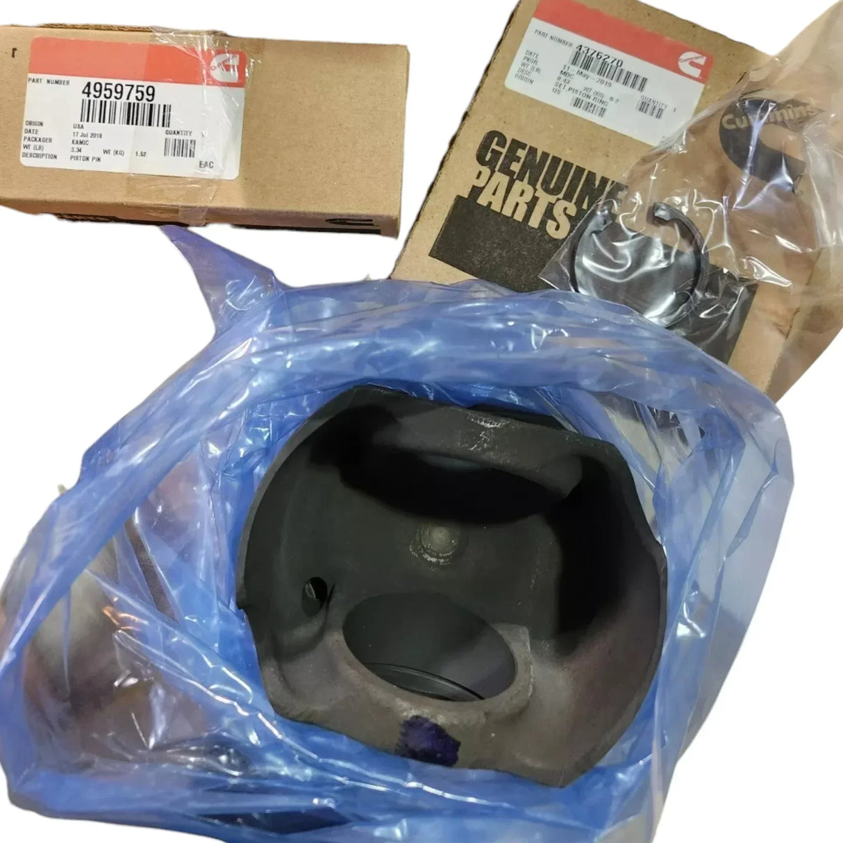 4309495 Genuine Cummins Engine Piston Kit - Truck To Trailer