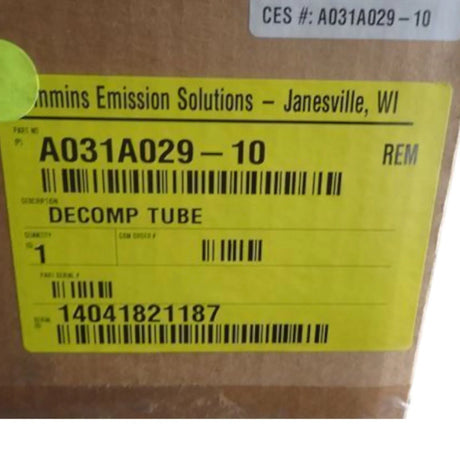 2880295 Genuine Cummins Decomposition Reactor - Truck To Trailer