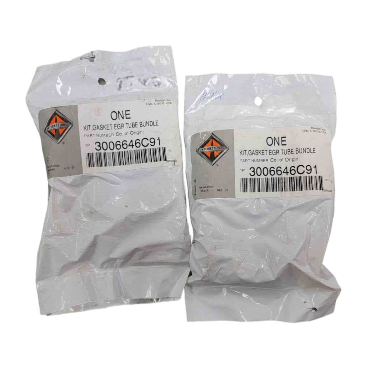 3006646C91 Genuine International Gasket With Exhaust Gas Recirculation Tube Kit