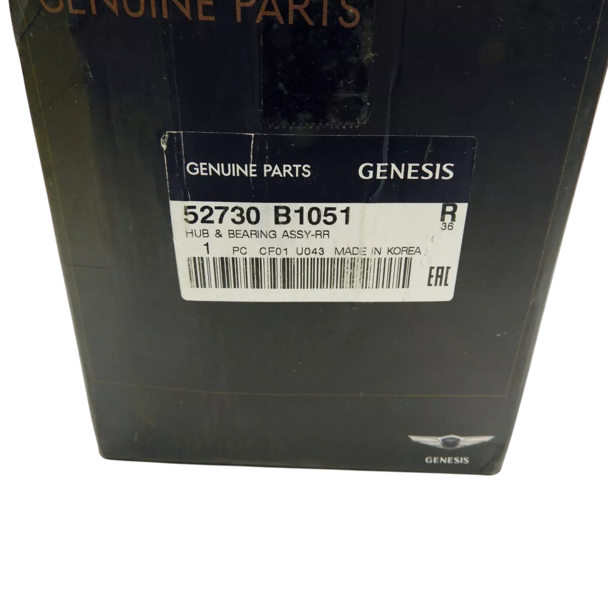 52730B1051 Hyundai Hub & Bearing Right Rear