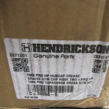 03-1560-0-044 Genuine Hendricson Tiremaxx Pro HP Hub Cap 6 Bolt
