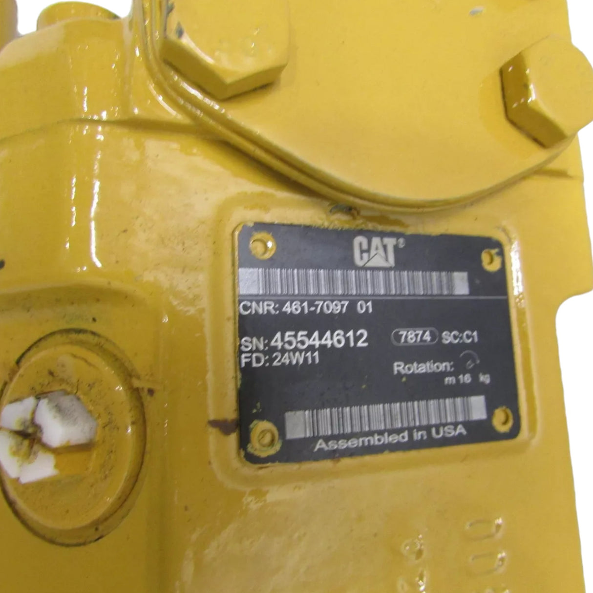 461-7097 Genuine Caterpillar Hydraulic Piston Pump