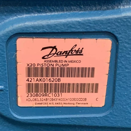 421AK01620B Genuine Danfoss Piston Pump X20 - Truck To Trailer
