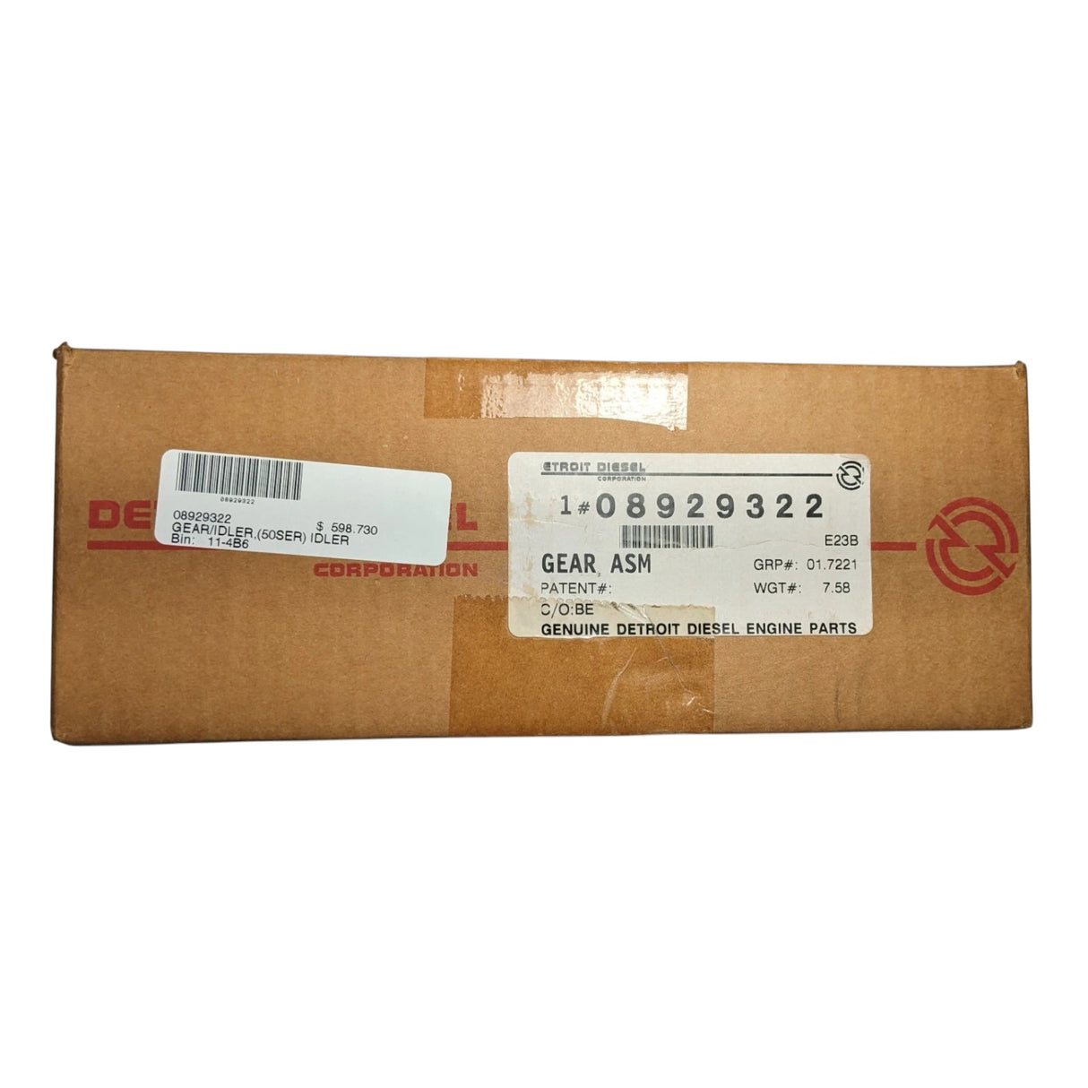 08929322 Genuine Detroit Diesel Engine Camshaft Idler Gear