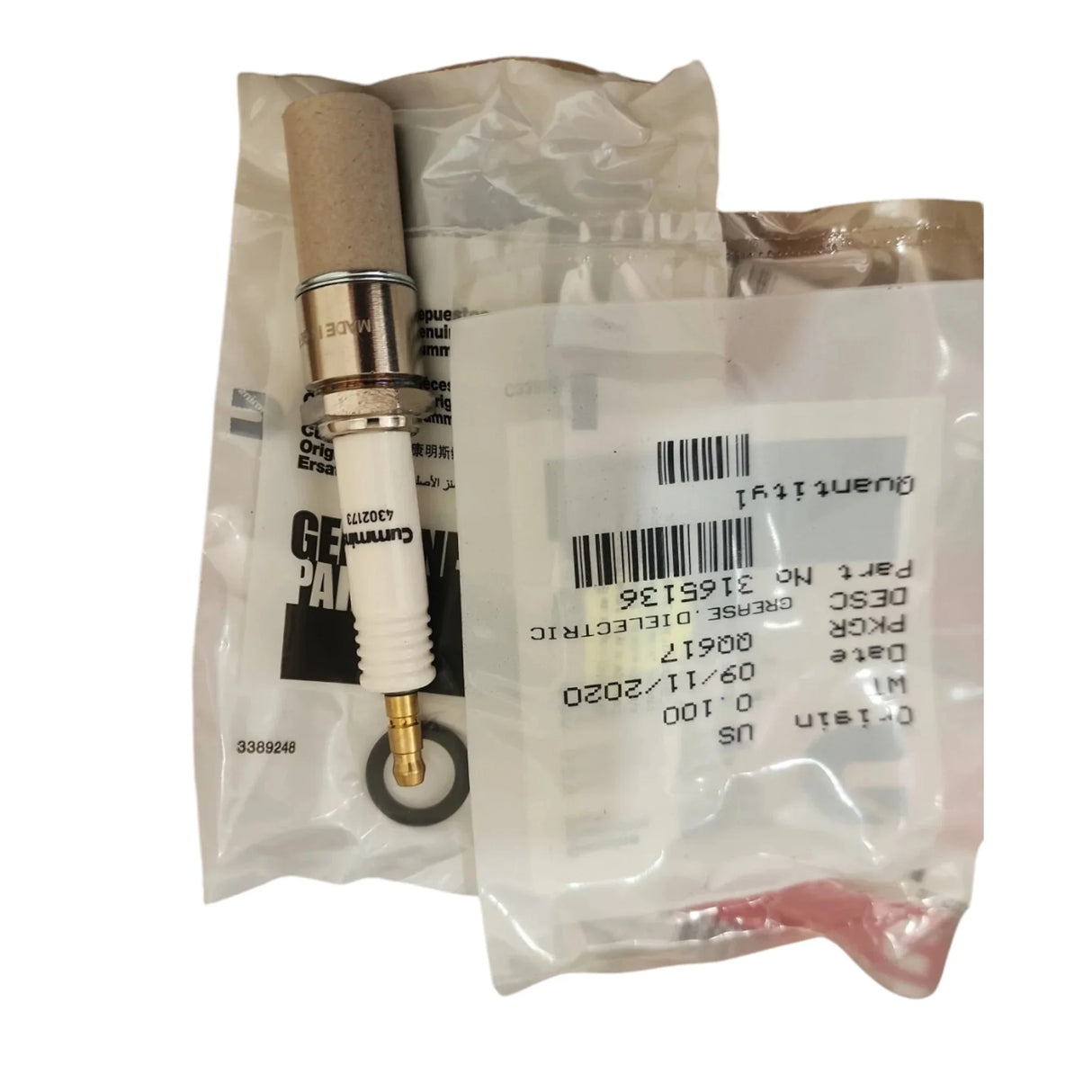 2882086 Genuine Cummins Spark Plug Kit - Truck To Trailer